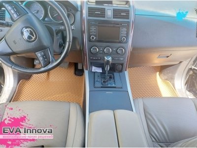 Коврики EVA 3D c бортами для Mazda CX-9 (7 мест) 2007 - 2016