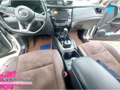 Коврики EVA 3D c бортами для Nissan Qashqai J11 (питерский) 2016 - наст. время