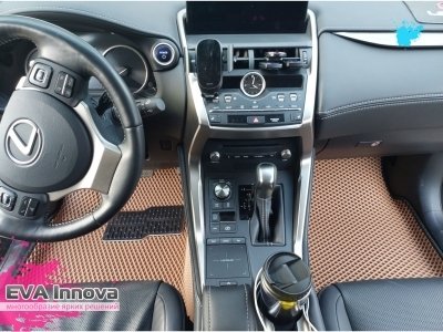 Коврики EVA 3D c бортами для Lexus NX 2014 - 2021