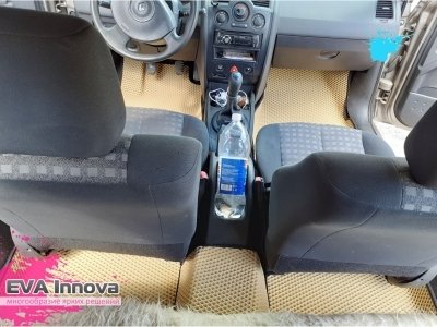 Коврики EVA 3D c бортами для Renault Megane II (универсал) 2003 - 2008