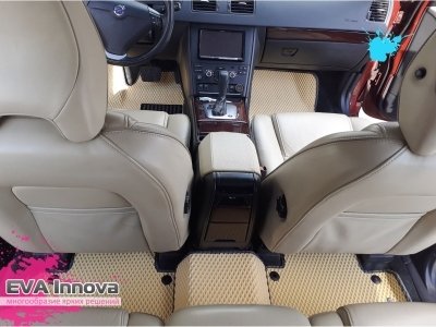 Коврики EVA 3D c бортами для Volvo XC90 2002 - 2015