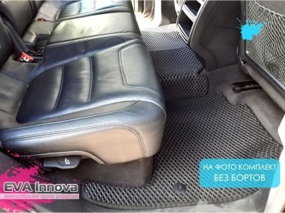 Коврики EVA 3D c бортами для Volkswagen Touareg II 2010 - 2018