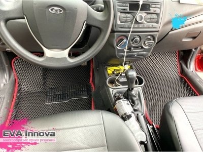 Коврики EVA 3D c бортами для Lada Granta 2011 - наст. время