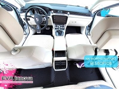 Коврики EVA 3D c бортами для Volkswagen Passat B8 2015 - 2020