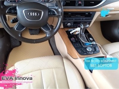 Коврики EVA 3D c бортами для Audi A7 Sportback 2010 - 2017