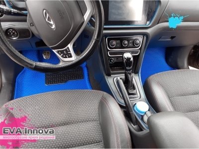 Коврики EVA 3D c бортами для Chery Tiggo 3 2014 - 2020