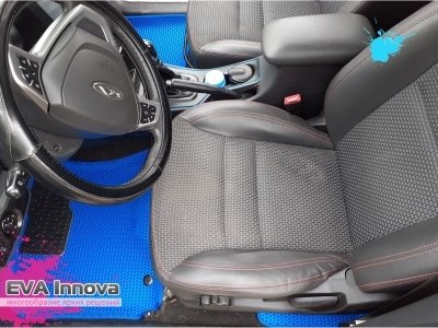 Коврики EVA 3D c бортами для Chery Tiggo 3 2014 - 2020