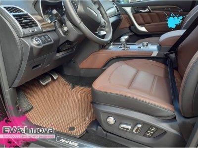 Коврики EVA 3D c бортами для HAVAL H9 2019 - наст. время