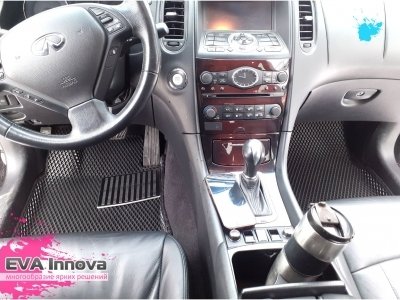 Коврики EVA 3D c бортами для Infiniti EX 2007 - 2013