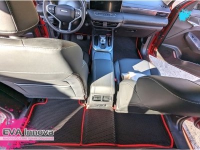 Коврики EVA 3D c бортами для HAVAL Jolian 2WD 2021+