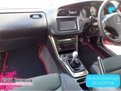 Коврики EVA 3D c бортами для Honda Accord VI 1998 - 2002 прав руль