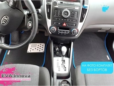 Коврики EVA 3D c бортами для Kia Ceed I ED 2006-2009