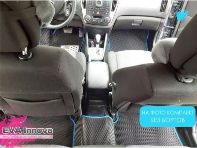 Коврики EVA 3D c бортами для Kia Ceed I ED 2006-2009