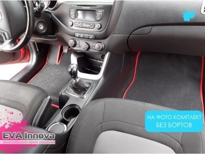 Коврики EVA 3D c бортами для Kia Ceed II JD (в т.ч. PRO) 2012-2019