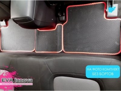 Коврики EVA 3D c бортами для Kia Ceed II JD (в т.ч. PRO) 2012-2019