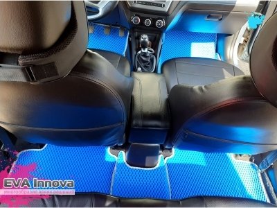 Коврики EVA 3D c бортами для Kia Rio IV 2017 - наст. время