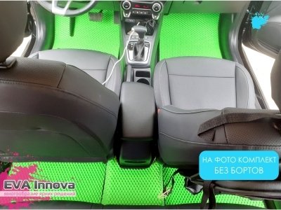 Коврики EVA 3D c бортами для Kia Rio IV X-Line 2017 - наст. время