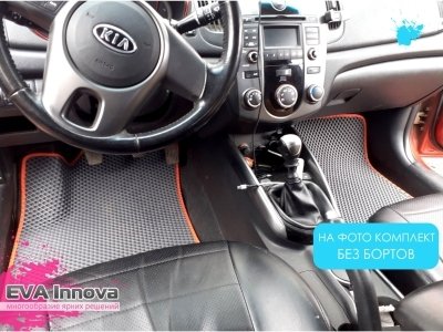 Коврики EVA 3D c бортами для Kia Cerato II TD 2009 - 2013