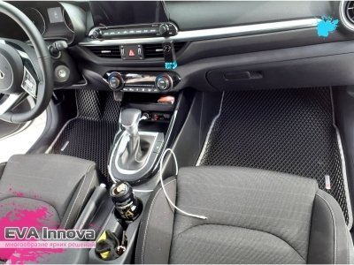 Коврики EVA 3D c бортами для Kia Cerato IV BD 2018 - 2023