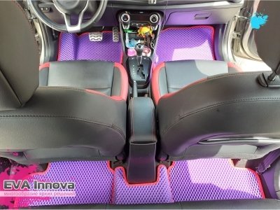 Коврики EVA 3D c бортами для Kia Picanto III 2017 - наст. время