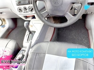 Коврики EVA 3D c бортами для Mitsubishi Lancer IX (Cedia) прав руль 2000 - 2010