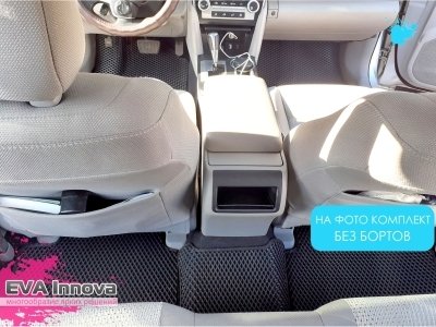 Коврики EVA 3D c бортами для Toyota Camry VII XV50 2011 - 2018