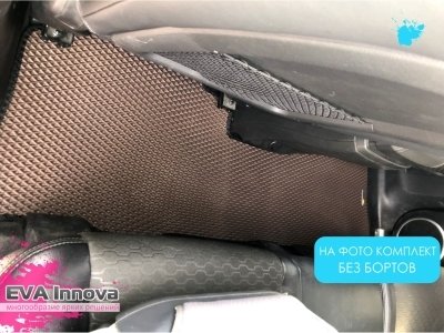 Коврики EVA 3D c бортами для Chevrolet Captiva C140 7 мест 2011 - 2018
