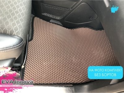 Коврики EVA 3D c бортами для Chevrolet Captiva C140 7 мест 2011 - 2018