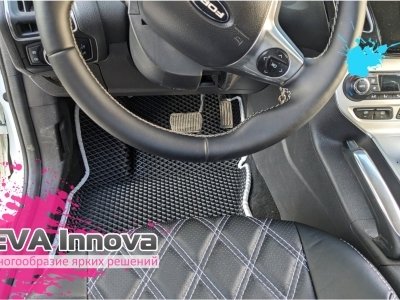 Коврики EVA 3D c бортами для Ford Focus III 2011 - 2014